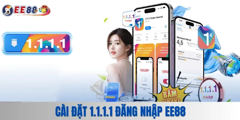 Cài đặt 1.1.1.1 để truy cập nhanh chóng